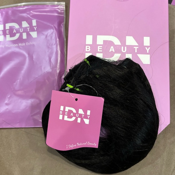 IDN BEAUTY 5+2 Invisi edge seamless clip in human hair extensions NWT - Picture 6 of 8